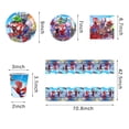 thumbnail image 2 of 82 PCS Spidey Birthday Party Tableware Set, Spidey Plates and Napkins Set Includes Plates, Napkins, Paper Cups, Tablecloth for Birthday Decorations, 2 of 3