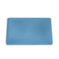 thumbnail image 1 of 17.7*23.6 Inch Double Layer Cat Litter Mat Pet Litter Box Sand Filter Pad Wear-Resistant Scratch Resistant Cat Sand Control Mat, Pad Sand Pot Filter Sand Cushion Grabbing Board, 1 of 9