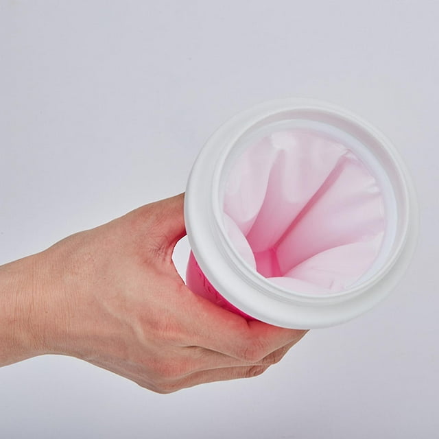 Bebetter Eco-friendly Double Layer Silicone Smoothies Cup Slushy Ice Cream Maker for Home_Special Gift