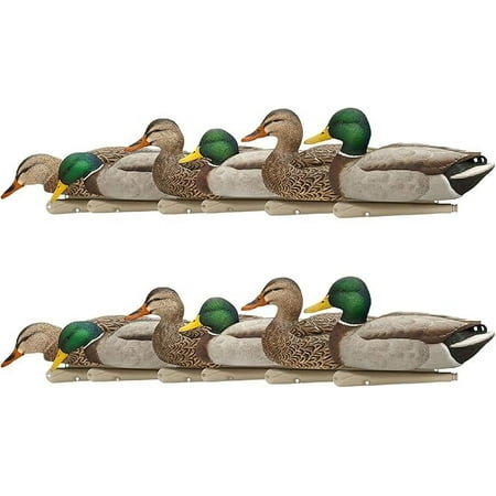 Avian X Topflight Realistic Floating Rugged Fusion Mallard Decoy 12 Pack