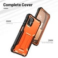 thumbnail image 4 of ExoGuard For Moto G Stylus 2021 Case, Phone Case with Screen Protector and Kickstand (Orange), 4 of 7