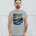 thumbnail image 3 of Tee Hunt Ford GT American Horse Power T-Shirt Sports Race Car Licensed Men's Tee, Gray, Small, 3 of 5
