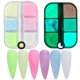 thumbnail image 1 of Arte 6 Colores Polvo De Uñas Luminoso En La Oscuridad Pigmento De Neón Lentejuelas Arte De Uñas Brillo Suministros De Decoración De Uñas Para Mujeres Y Niñas, 1 of 8