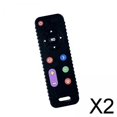 thumbnail image 1 of 2xBaby Juguete Para La Dentición TV Forma De Control Remoto Para Niños Niñas Regalo De Vacaciones Infantil Negro 2 piezas, 1 of 8
