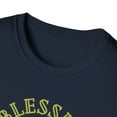 thumbnail image 3 of Blessed City Inspirational Short-Sleeve Unisex T-Shirt Neon Green, 3 of 4