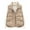 Khaki, variant on WTOBBY Women's Minimalist Short-Length Warm And Stylish Winter Coat, Simple and Modern Short Jacket for Warmth and Style in Cold Weather,Black L