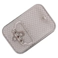 thumbnail image 4 of Hebilla de Cinturón de Vaquero Hugo Rectangular en Blanco, 4 of 6