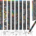 thumbnail image 1 of Lápices inspiradores a granel Pasimy, 120 unidades con goma de borrar, 1 of 6