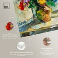 thumbnail image 4 of Vase By The Window Impressionism Wall Art /Monet And Van Gogh Inspired Art Canvas Wall Art by Art Remedy, Gallery Wrapped, 20" x 20", 4 of 7