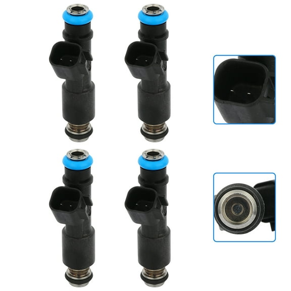 Injectors,CCIYU 4 Hole Fuel Injectors Set fit for 2005-2010 for Chevrolet for Cobalt 2.2L, 2007-2010 for Pontiac G5 2.2L, 2006 for Pontiac Pursuit 2.2L Compatible with 842-12112 Injector,4 Pieces