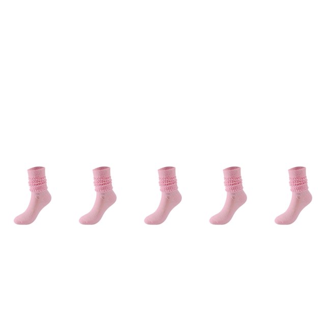 YDLCAFD Slouch Socks Women Thigh High Boot Socks Soft Scrunch Socks 5Pcs