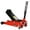 Black+Red#2, variant on Car Jack Hydraulic Low Profile and Steel Racing Floor Jack with Dual Piston Quick Lift Pump,3 Ton (6600 lb) Capacity, Lifting range 3.3"-18.5",Floor Jack