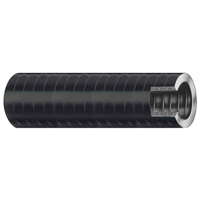 Manguera de achique Trident Marine, 3,8 cm x 15,2 m, PVC helicoidal, negra