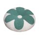thumbnail image 2 of Cojín de suelo para meditación de 45 cm, cojín decorativo con relleno de algodón PP. Verde profundo, 2 of 9