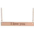 thumbnail image 2 of Auriga Fine Jewelry Mother's Day Gift 14k Rose Gold Pendant 18" Necklace for Women, 2 of 4