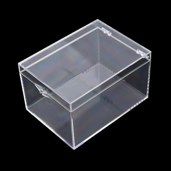 Multipurpose Clear Acrylic Storage Box Multipurpose Container for Crafts and Organization