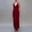 Red, variant on Dress for Women Elegant,Solid Color Sleeveless Mesh Slim Fishtail Long Evening Gown