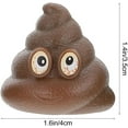 thumbnail image 3 of 60 Pieces Poop Toys Funny for Kids Cute Fake Poop Toys Plastic Poop Models Game, 3 of 5