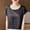 Black, variant on YHAJDS Women's Basic T-shirts Pullover Short Sleeve Round Neck Solid Color Casual
