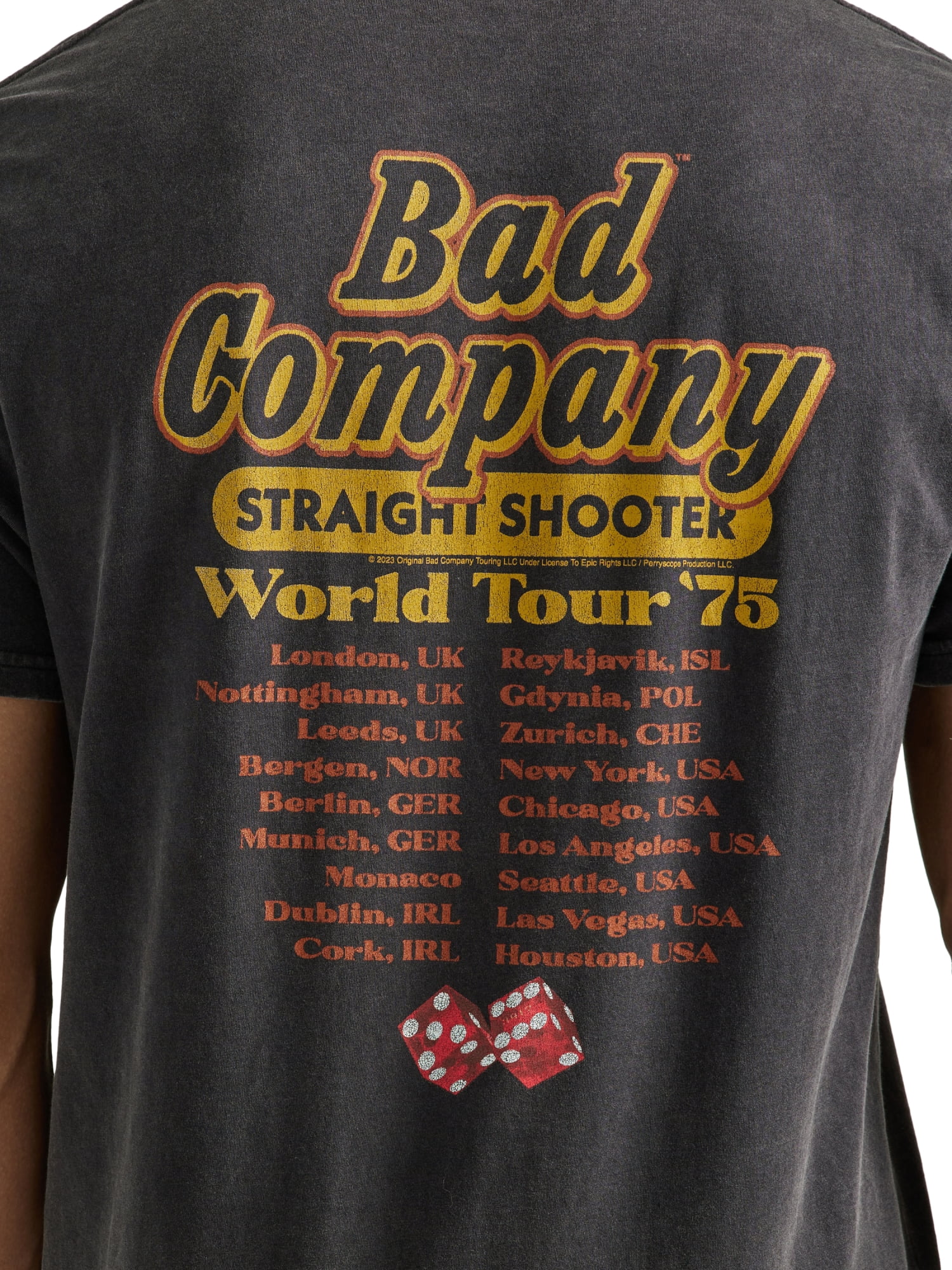 Wrangler® Men's Bad Company Graphic Band Tee, Sizes S-3XL