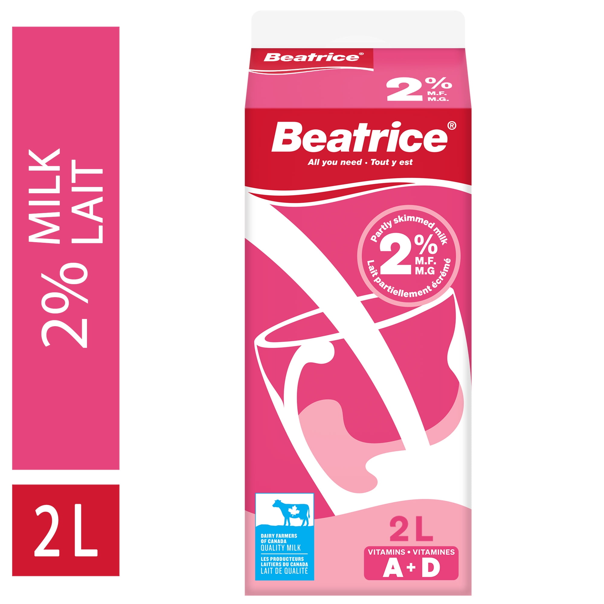 Beatrice 2% Milk, 2L