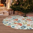 thumbnail image 6 of Yiaed Garden Of Little Bunnies Print Christmas Tree Skirt , Tree SkirtsTree Mat for Christmas Winter Holiday Indoor Decorations-48", 6 of 7