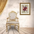 thumbnail image 3 of Phillips, Anita 12x14 Gold Ornate Wood Framed with Double Matting Museum Art Print Titled - Queens, 3 of 4
