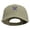 Khaki, variant on Happy Dog Face Embroidered Low Profile Dyed Cotton Twill Cap - Putty OSFM