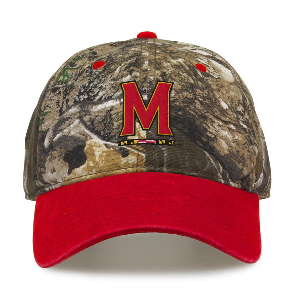 red camo notre dame hat