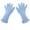 Blue, variant on Ljudmp Womens Mens Knitted Extended Gloves Fleece Lined Mitten Gloves Elastic Cuff Winter Thermal Warm Mittens for Cold Weather Black