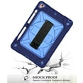 thumbnail image 7 of iPad Air 2 Shockproof Case, iPad Pro 9.7 Case, Dteck Heavy Duty Rugged 3 Layer Full Body Protection Case Kickstand with Shoulder Strap, Hand Strap, Navy/Blue, 7 of 7