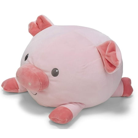 - Cuddle Pal Round Large Pig Plush
