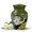 boat green, variant on MUKTIVE Boat Urns for Ashes for Women - Small Urn for Ashes Keepsake Mom - Blue Little Urns for Human Adult - 3 Inch Memorial Urn for Adult Mom