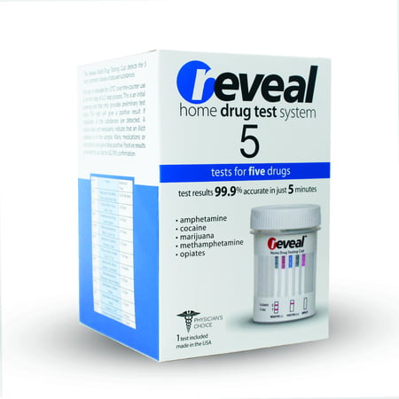 REVEAL 5 Panel Drug Test Cup w/out confirmation (Best Way To Clean Out System For Drug Test)