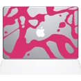thumbnail image 1 of The Decal Guru 0165-MAC-12M-BG Splatter Blood Vinyl Sticker, 12" MacBook, Pink, 1 of 1