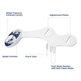 thumbnail image 4 of LUXE Bidet Neo 180 Luxury Fresh Water Dual-Nozzle Self-Cleaning Non-Electric Bidet Attachment, blue, 4 of 10