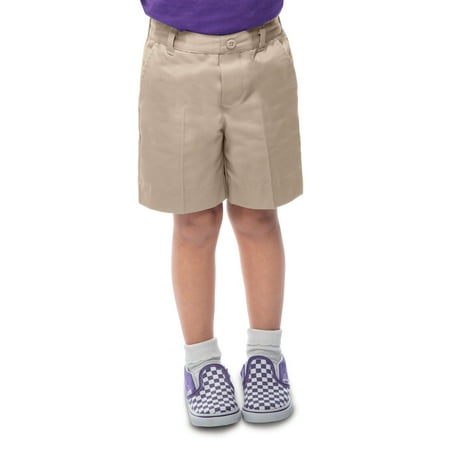 Classroom School Uniforms Toddler Flat Front Shorts 52360, 2T, Khaki