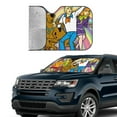 thumbnail image 6 of Scooby Doo Car Windshield Sunshades, Front Windshield Sun Shade, Hardened Sun Visor Shield Cover, Foldable Reflector For Car Truck Suv, Keeps Your Vehicle Cool, 6 of 8
