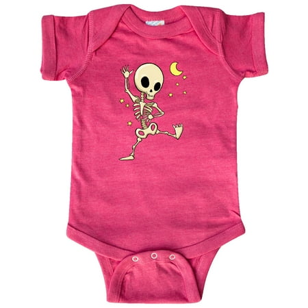 

Inktastic Cute Dancing Skeleton Gift Baby Boy or Baby Girl Bodysuit