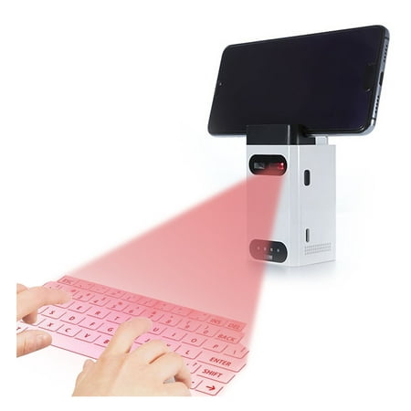 Teissuly Wireless Projection Keyboard, Can Hold Virtual Keyboard Of Mobile Phone