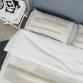 thumbnail image 4 of Designart 'Geometric Neutral Form IV' Geometric Duvet Cover Set, 4 of 4