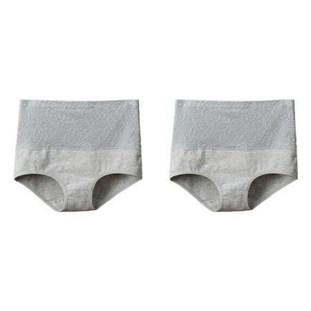 2 Pack Women s Solid Color Underwear High Waisted Underwear Womens Underwear Briefs Womens Silk Bikini Panties Vs Underwear Set Womens Wool Underwear Packs Long Underwear Women Hiking Women s