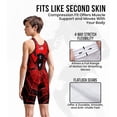 thumbnail image 3 of Exxact Sports Sublimated Youth Wrestling Singlet For Boys, Premium Powerlifting Singlet, Kids Wrestling Singlets For Training (YM, Spider), 3 of 7