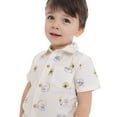 thumbnail image 5 of Smurfs Toddler Boys Print Button Up Shirt and Short Set, 2-Piece, Sizes 12M-5T, 5 of 9