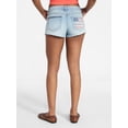 thumbnail image 3 of No Boundaries Americana Festival Denim Shorts, 2'' Inseam, Women's 00-18, 3 of 5