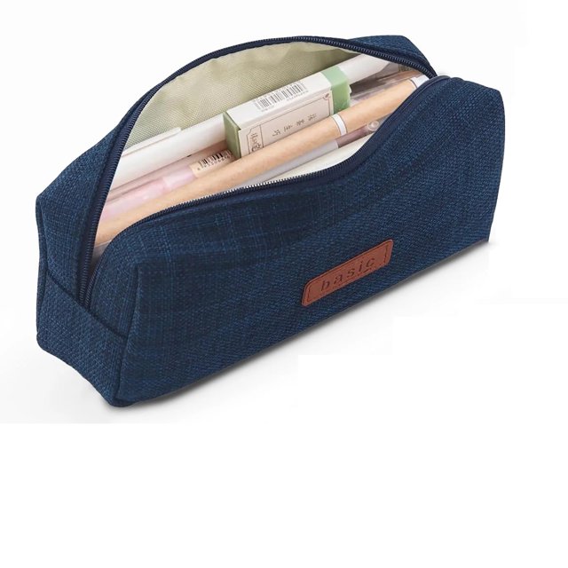 Big Capacity Pencil Case Stationery with Zipper Office Stationery Organizer Big Capacity Pencil Pen Case Aesthetic Supply for Girls Adults School Supplies for Executive Fountain Pens, Ballpoint Pens