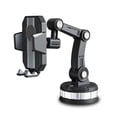 thumbnail image 1 of Phone Mount for Car Center Console Stack Super Adsorption Phone Holder On-Board Suck Support Clamp Bracket Hands-Free Universal Silver L0U7, 1 of 9