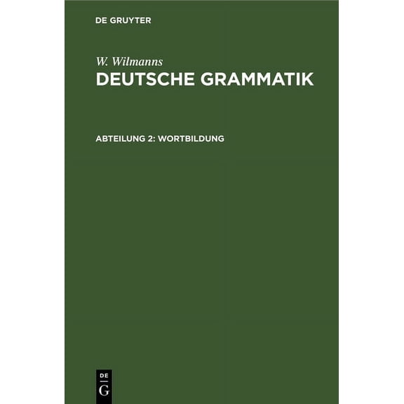 Wortbildung, (Hardcover)