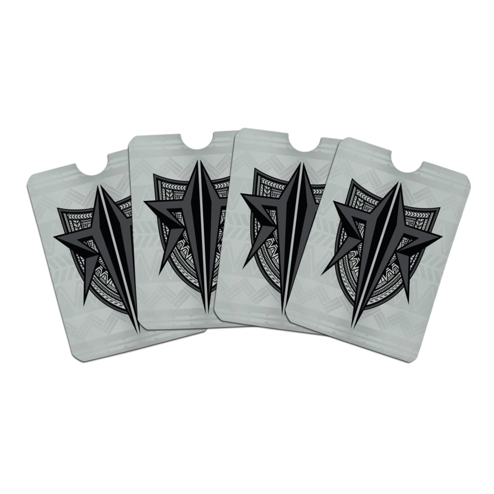 WWE Roman Reigns Symbol Credit Card RFID Blocker Holder Protector Wallet  Purse Sleeves Set of 4 - Walmart.com