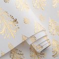thumbnail image 1 of Papel de regalo Flyhill Kraft, 43 x 10 m, oro blanco, Navidad, 1 of 7